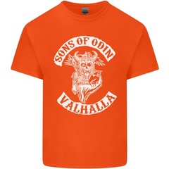 Son of Odin Valhalla Viking Norse Mythology Mens Light Cotton T-Shirt