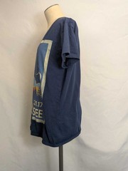 Anvil Eclipse Tennessee 08.21.17 Graphic T Shirt Ladies XL Blue Lightweight