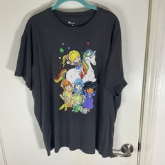 Rainbow Brite T Shirt adult size S Next Level Apparel GenX Millennials
