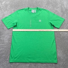 Adidas Originals Trefoil Ess Tee Mens Energy Green Short Sleeve T Shirt Size L