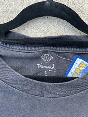 Diamond Supply Co. Bridge Graphic Black and teal size large