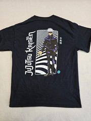 Jujutsu Kaisen Graphic T-Shirt M Black Gojo Satoru Anime Cotton