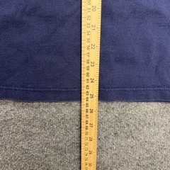 Vtg Gear for Sports Navy T Shirt Mens Medium Blue Big Cotton US Naval Academy