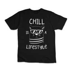 Chill Is A Lifestyle T-Shirt | Funny Relaxed Animal Graphic Tee