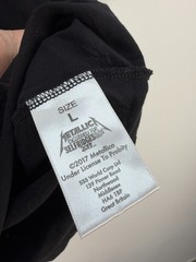 Metallica 2017 The Young Metal Attack Selfridges T-Shirt Size L