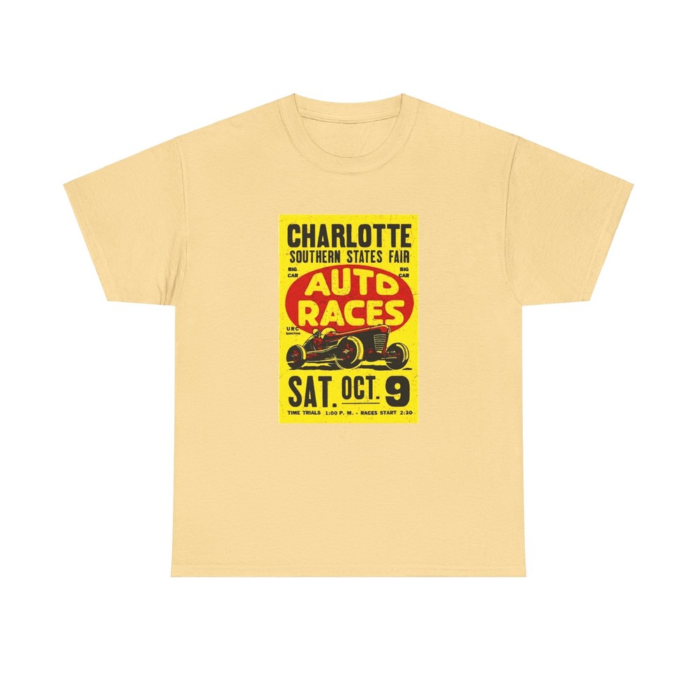 Retro Car Culture Tee Charlotte Auto Races NWT S-5XL