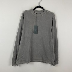 VRST Heavyweight Tee Mens Medium Long Sleeve T Shirt Gray Crew Neck