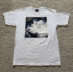 REVENGE – White Heavens Tee Men’s Large Short Sleeve Crewneck Shirt 2020 RARE