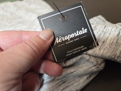 Aeropostale Mens Medium M Vneck Tshirt Partial New Tag See Description Sold Asis