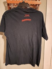 Vintage Hulk Hogan Hulkamania CHANGE theme Wrestling shirt Size L TNA WCW Rare