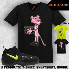 Shirt Matching Foamposite Pro Voltage 2026 To Match Sneaker Pink Panther T-Shirt