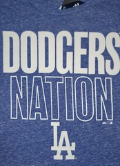 NWT XL Majestic LA Dodgers Nation T-Shirt – Blue Heather $40.00