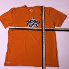 The Nike Tee OK State Cowboys Mens Medium OSU Logo Orange T-Shirt NCAA College