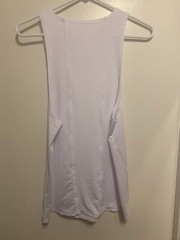 Super Body Men’s Tank Top Muscle Tank Top NWOT White Silkie Stretch Blend Medium