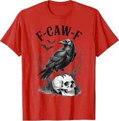 Fcawf Funny Black Bird Crow Joke For Men And Women Unisex T-Shirt