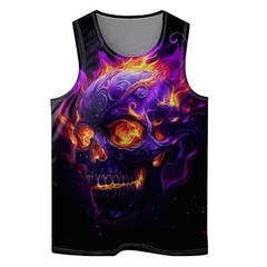 Novelty Graphic Mens Cool 3D Tank Top