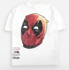 Civil Regime limited Marvel Deadpool & Wolverine Men’s XXL White ribbed collar
