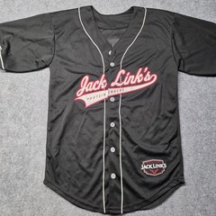 Jack Links Beef Jerky Sasquatch Promo Baseball Jersey Mens Size Small No Tag
