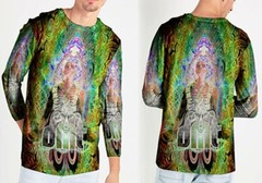 Men’s Longsleeve Tshirt Artistic Pattern Abstract Art 743410437032632 Men Tshirt