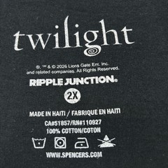 Twilight Romantic Movie T-Shirt Size 2X