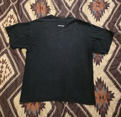 Vtg Y2K Kawasaki Racing Motocross Spellout Logo T Shirt Black Men’s Size Large