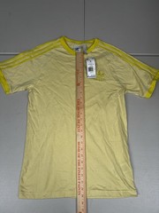 ADIDAS 3-Stripes California Tee Originals Powder Yellow JN7021 Pick Size NWT
