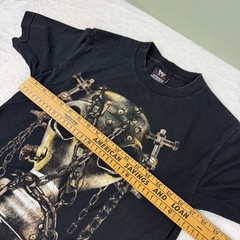 WWE Randy Orton Gas Mask Graphic T-Shirt Men Small Black Legend Killer Wrestling