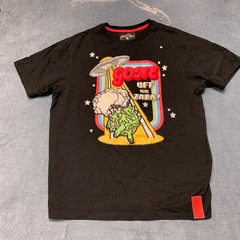 Frost Originals Gone Off Da Zaza T Shirt Men Large Black Crew Neck Graphic Print