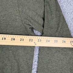 Goodlife Shirt Mens XL Green Long Sleeve Crew Neck Tri Blend Soft USA Curve Hem