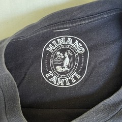 Hinano Tahiti Shirt Black 2XL Beer Surf Dream Island Hawaii Vintage 90’s 2584