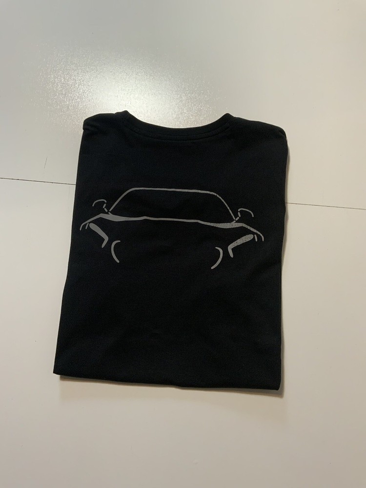 Mercedes Benz AMG Reflective Racing Motorsport F1 Black S/S Crewneck T-Shirt XXL