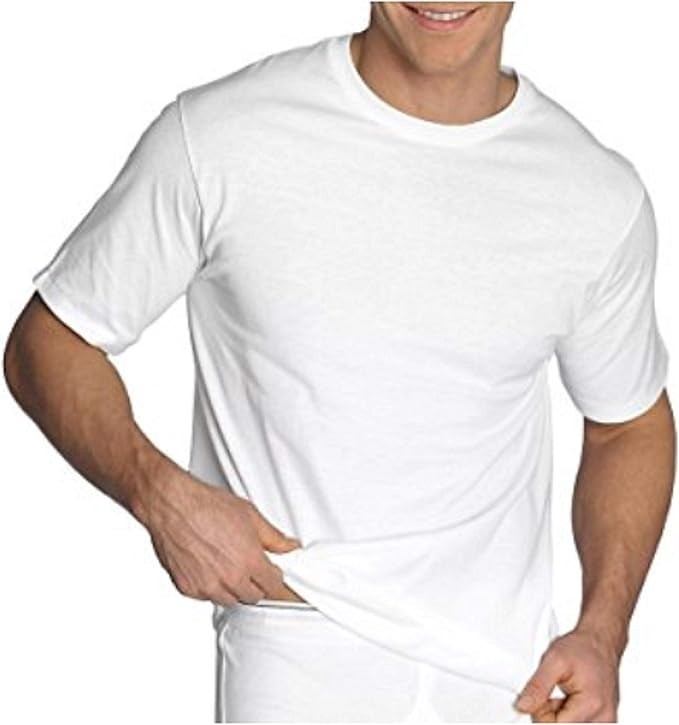 New Jockey Men’s Classic 4-Pack Crew Neck T-Shirt Large Staycool