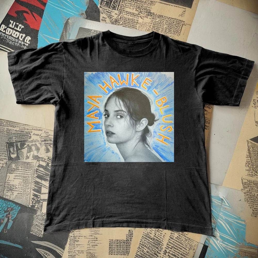 Maya Hawke – Blush Black Cotton Shirt All size S-5XL L207