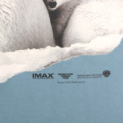 IMAX Polar Bears Movie To the Arctic 3D 2012 Mens Blue size Large