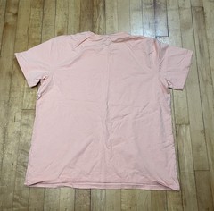 Carhartt Women’s XL Pink & Black Solid Crew Neck Pocket T-Shirts Lot of 2