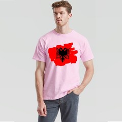 Albania Double Headed Eagle Culture Mens T Shirt National Symbol