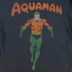 DC Comics Vintage Aquaman T Shirt 1990s Y2K Arthur Curry on Changes Adult Size M