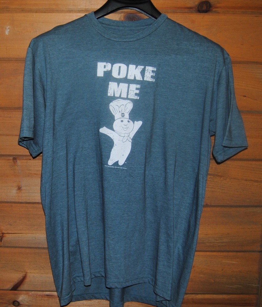 Pillsbury Doughboy “Poke Me” T Shirt. Size XL