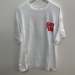 Recommended GOT EM S S CREW NECK PRINT Tee Logo Font Crew Neck Printed T shirt S