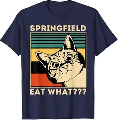 Springfield Eat What They’re Eating Dogs Cats Pets Unisex T-Shirt