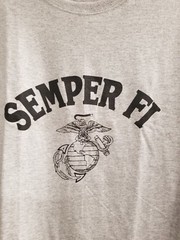 U.S. MARINE CORP semper fi T-SHIRT M,L,XL,XXL,XXXL