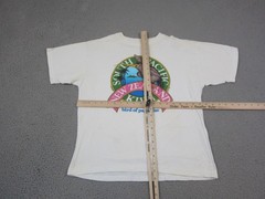 Vintage New Zealand Shirt Mens Medium White Single Stitch 90s South Pacific Kiwi