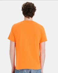 Hanes 5170 5XL EcoSmart Crewneck Short Sleeve Tee Pit to Pit 31″ Safety Orange