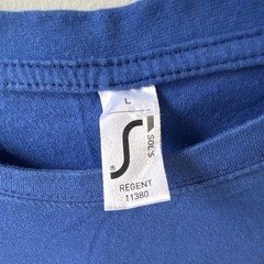 SOL’S Regent 11380 Peanuts 70 Years Snoopy Men’s Blue Graphic T-Shirt Size L