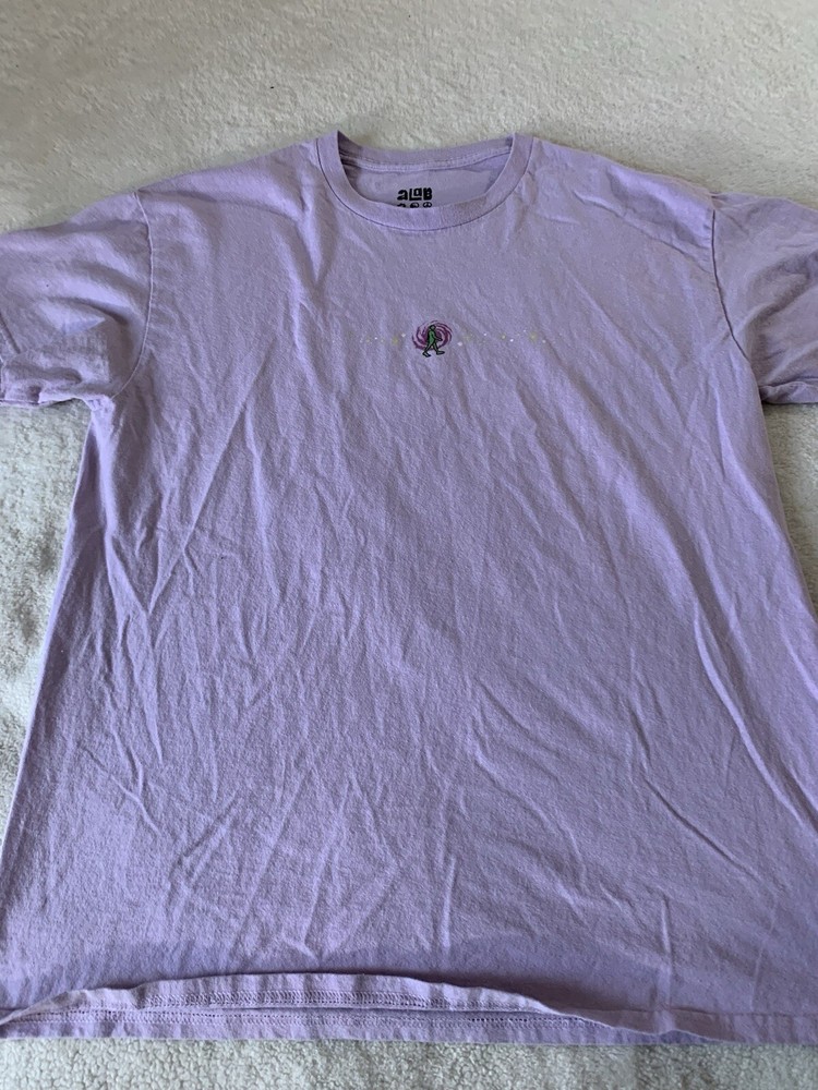 aLab Graphic Short Sleeve T-shirt In Purple Size Large