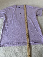 aLab Graphic Short Sleeve T-shirt In Purple Size Large