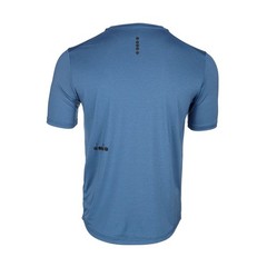 diadora Tech Crew Neck Short Sleeve Athletic T-Shirt Mens Blue Casual Tops 17964