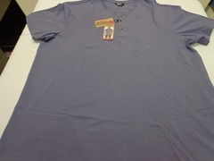 Eddie Bauer Men’s Short Sleeve Soft Henley Purple Size XL NEW