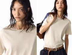 NWT H&M Silk-Blend T-Shirt