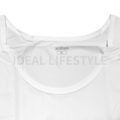 UNIQLO AIRism Anti-Odor Mesh Tank Top Black/White S-4XL Sleeveless 464310 NWT